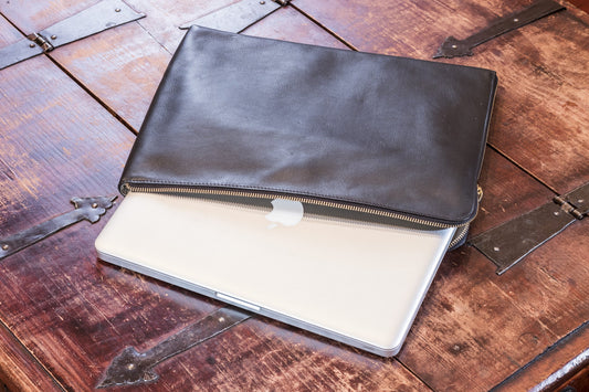 Genuine Leather Tech-Folio