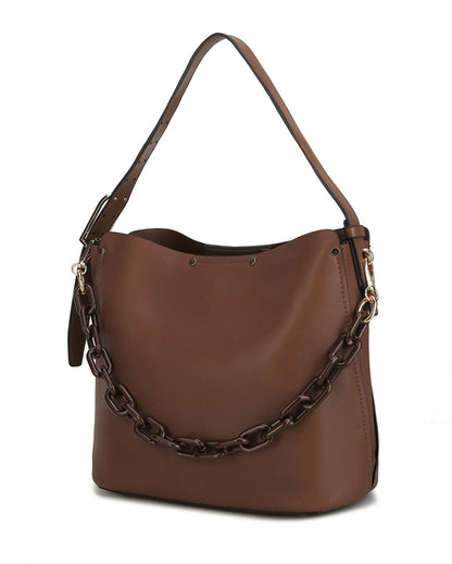 Vegan Leather Hobo Bag