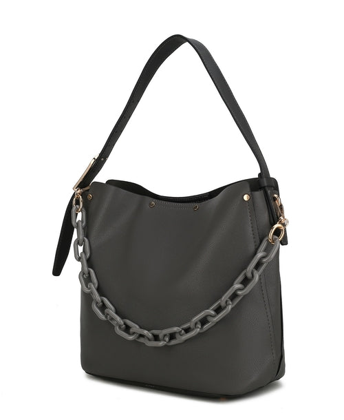 Vegan Leather Hobo Bag