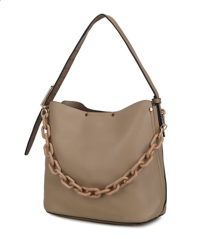 Vegan Leather Hobo Bag