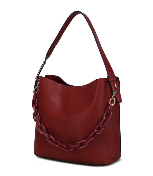 Vegan Leather Hobo Bag