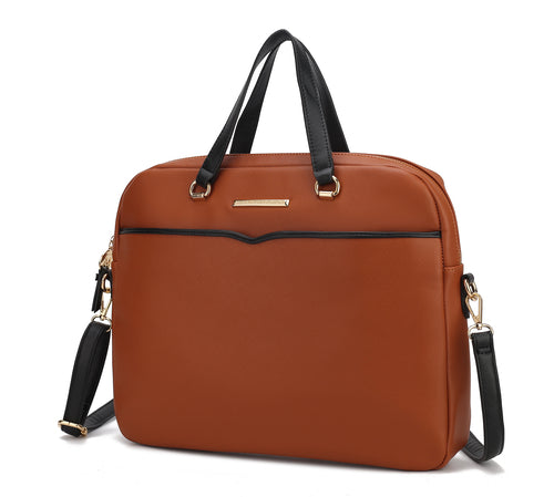 Vegan Leather Briefcase