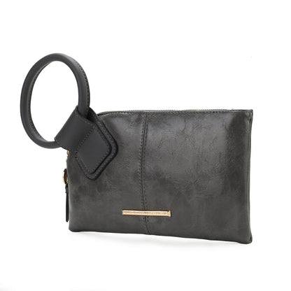 Vegan Leather Clutch/Wristlet