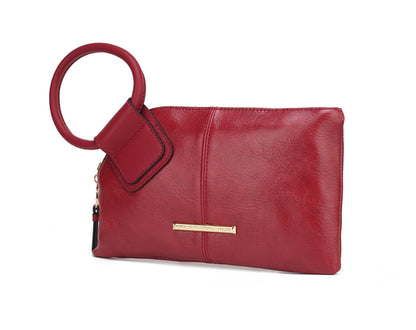 Vegan Leather Clutch/Wristlet