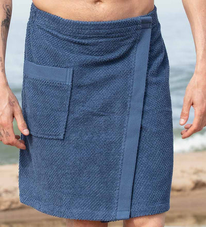 Men's Turkish Cotton Towel Wrap