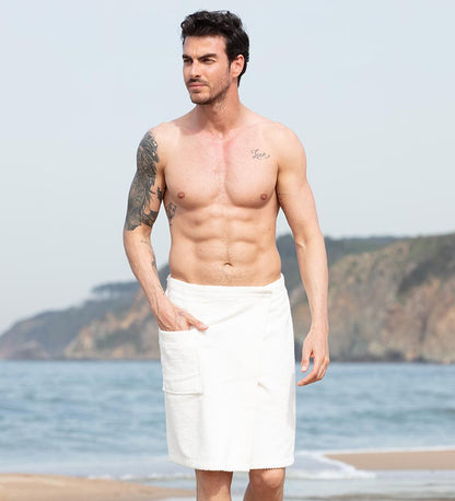 Men's Turkish Cotton Towel Wrap