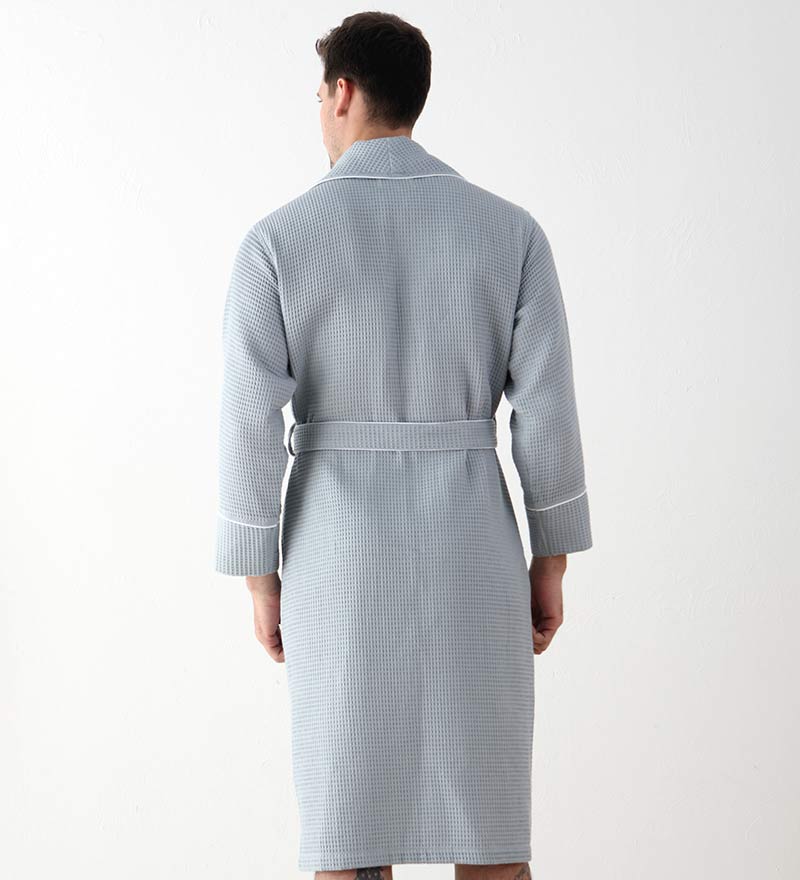 Men's Luxury Waffle Hotel Robe